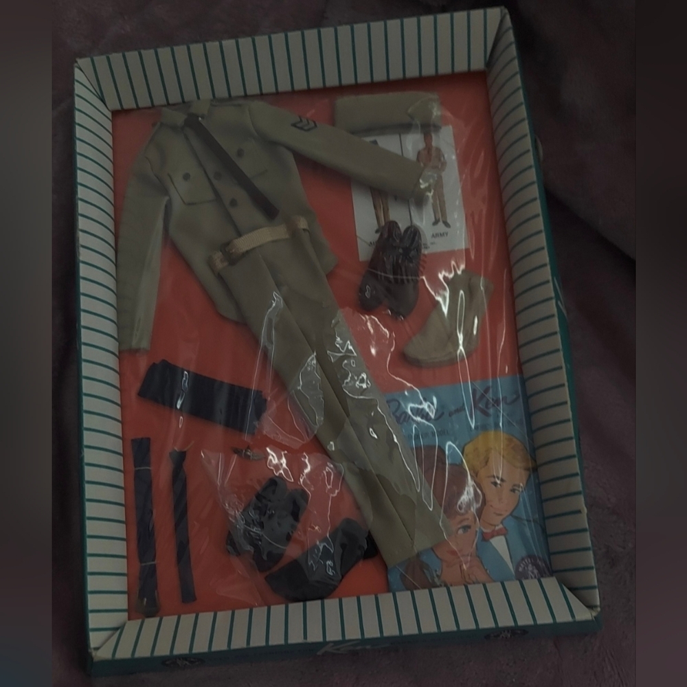 1963 VINTAGE KEN DOLL ARMY UNIFORM